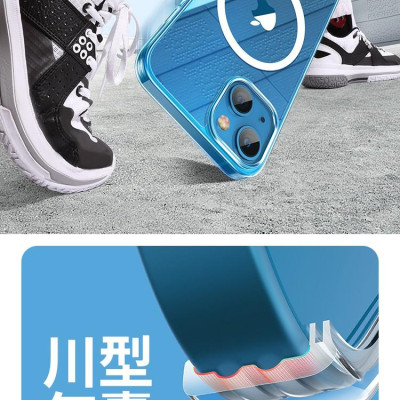 Ugreen UG90132LP537TK Trong Suốt hổ trợ sạc không dây Ốp Lưng Iphone 13 Pro 6.1inch - HÀNG CHÍNH HÃNG