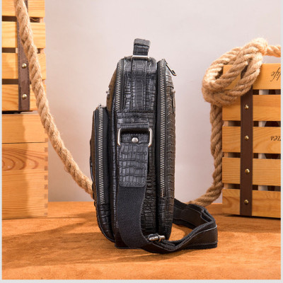 Túi đeo chéo nam BAOHA LEATHER BHM6014 Tui đeo vai chuẩn da bò thật