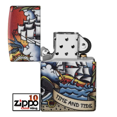 Bật lửa Zippo 49532 Nautical Tattoo Design - Chính hãng 100%