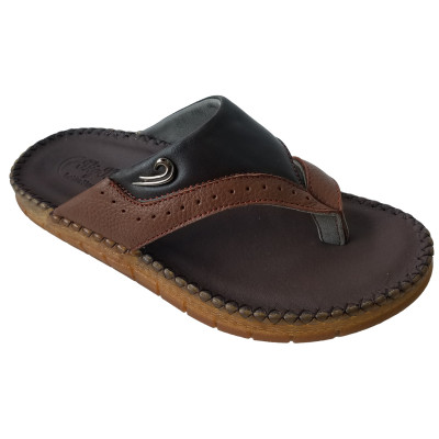 Dép Xỏ Ngón Nam Da Bò Thật BIGGBEN Cao Cấp DK97