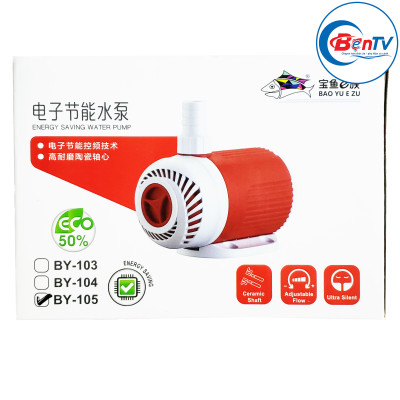 Máy Bơm Bể Cá BY-101 102 103 104 105 106 107 Tiết Kiệm 
