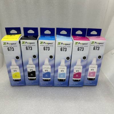 Mực Prospect 673 dùng máy in Epson L805/ L1800/ L800/ L850 trọng lượng 70ml - Hàng chính hãng