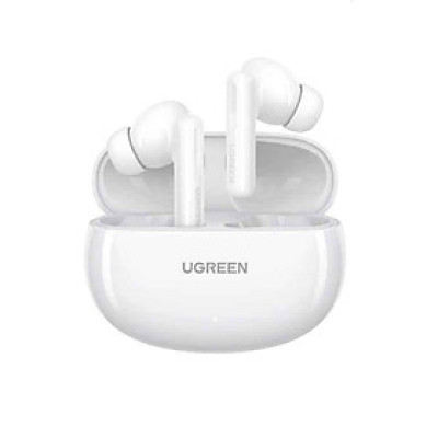 Ugreen UG15158WS200TK v5.3 HiRes HiTune T6 Hybrid Active Noise Cancelling tai nghe bluetooth chống ồn pin 30h 48dB màu trắng ANC - HÀNG CHÍNH HÃNG