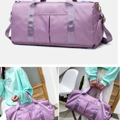 Túi trống túi xách du lịch đựng đồ thể thao tập gym, yoga, đá bóng nam nữ có ngăn đựng giày ngăn chống nước