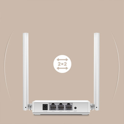 Thiết bị định tuyến mạng không dây TP-Link Router Wifi 4 300Mbps TL-WR820N - Hàng chính hãng