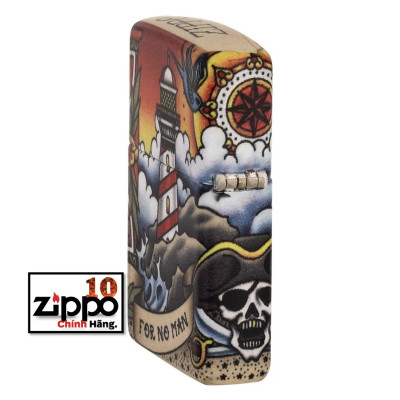 Bật lửa Zippo 49532 Nautical Tattoo Design - Chính hãng 100%
