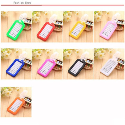 COMBO 10 Thẻ Hành Lý Name Tag Vali Du Lịch Móc Treo Cặp Sách Balo Đánh Dấu Ghi Tên Dễ Thương 8x5cm