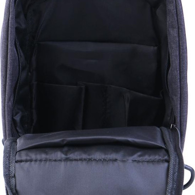 Túi Đeo Chéo Nam Chống Trộm HARAS HRTK196 (31 x 18 cm) - Đen