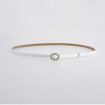 THẮT LƯNG NỮ NHỎ THỜI TRANG, TRANG TRÍ KHÓA NGỌC TRAI SANG TRỌNG 