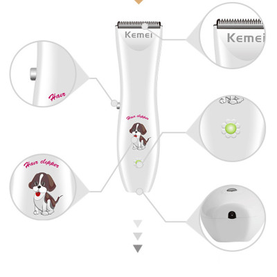 Tông Đơ Cắt Lông Chó Mèo Thú Cưng Kemei Km-1051 HÀng Chính Hãng