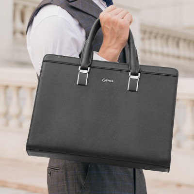 Túi Xách Công Sở Nam Da Bò Sanffiano CDX11