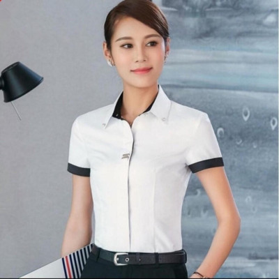 Áo Sơ Mi Nữ Ngắn Tay Viền Cổ NJ855 Thời Trang  PONIVA Cao Cấp Dành Cho Phái Nữ