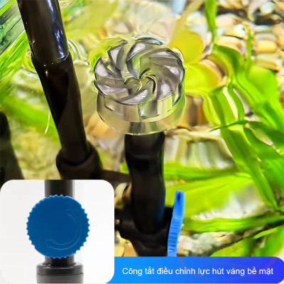 Lọc treo Sunsun YBF 500 / 600 tách phân lắng cặn xả đáy hút váng mini bể cá tép thủy sinh