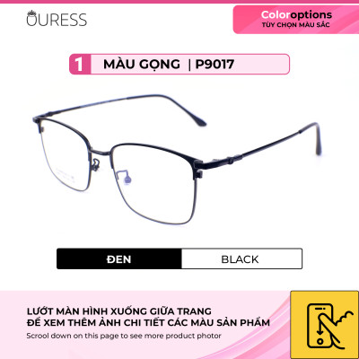 GỌNG KÍNH TITAN NAM (Titanium Pors Men) CHẤT LIỆU VƯỢT TRỘI SIÊU NHẸ SIÊU BỀN – P9017