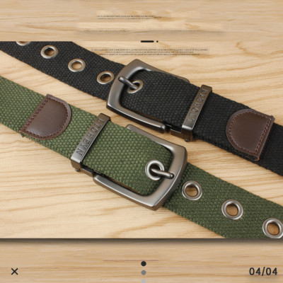 Thắt Lưng Nam Vải Dù US ARMY Mặt Khóa Truyền Thống, Phong Cách Cổ Điển Mặt Khóa Hợp Kim Thép Chống Ghỉ Cao Cấp -HÀNG CHÍNH HÃNG