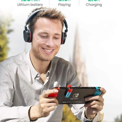 Ugreen UG80188CM324TK Bluetooth 5.0 bộ phát bt jack 3.5mm Audio hỗ trợ chuẩn APTX Low Latency cho Nintendo Switch - Lite. PS4. PC - HÀNG CHÍNH HÃNG
