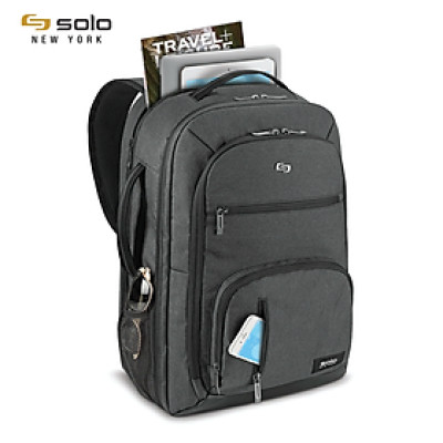 Balo Solo Grand Travel TSA - 17 inch - Đen - UBN780-10 Phù hợp du lịch ngắn ngày - Công tác . Bảo hành chính hãng 5 năm