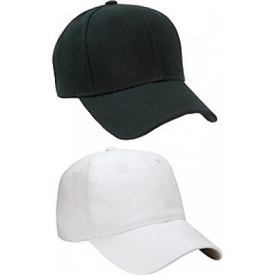 Bộ 2 mũ lưỡi trai cho nam ( đen - trắng)