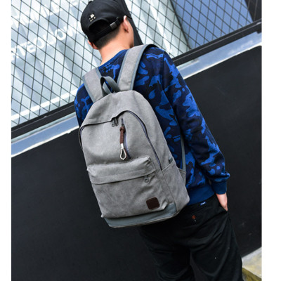 Balo nam nữ đi học đi làm đi chơi vải canvas cao cấp phong cách mới 15,6"