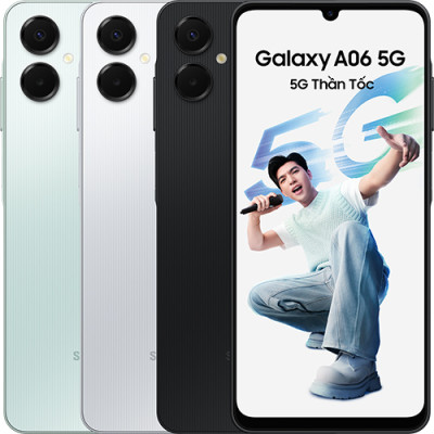 Điện thoại Samsung Galaxy A06 5G (4GB/64GB) - Hàng chính hãng
