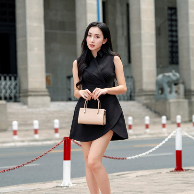 Túi Yuumy ( Thời trang nữ thiết kế tinh tế size 21- Túi đeo chéo da Smooth YN283 )