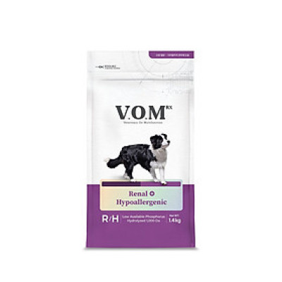 [1.4kg] VOM - Hạt thức ăn hỗ trợ trị liệu đa chức năng dành cho chó.