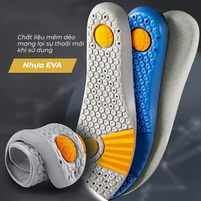 Lót Giày Thể Thao PU Dày Chống Sốc Và Khử Mùi Tốt L815 Sportslink