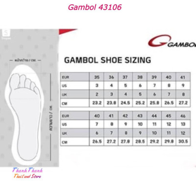 Dép Nam Quai Ngang Thái Lan size 36 đến 44 Gambol 43106