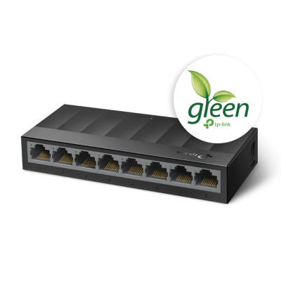 Switch Để Bàn 8 Cổng TP-Link LS1008G tốc độ10/100/1000Mbps - Hàng Chính Hãng 