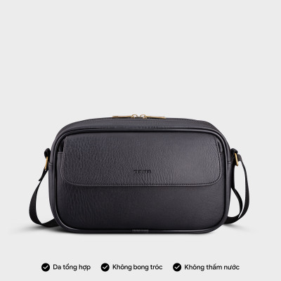 Túi Trita ( Thời trang nam đa năng phối ngăn - Túi đeo chéo da RTN11 )
