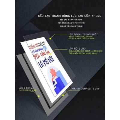 Tranh động lực trang trí văn phòng làm việc - Người chèo thuyền giỏi không đến từ vùng biển lặng sóng - DL009