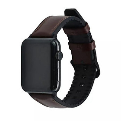 Dây da hydrid dành cho Apple watch Serie 6 5 4 3 2 1/ size 20 / 22Mm