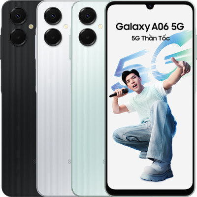 Điện thoại Samsung Galaxy A06 5G (4GB/64GB) - Hàng chính hãng