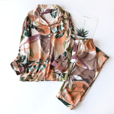 Pijama Mặc Nhà , Đồ Bộ Ngủ Nữ Dài Tay Azuno BN2116 Chất Liệt Cotton Lụa Có Thể Mặc Mùa Hè