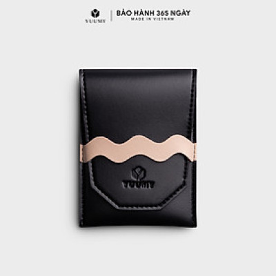 Ví Yuumy ( Thời trang nữ nắp gập cách điệu cỡ nhỏ - Ví móc khóa da Seasand YV81 )