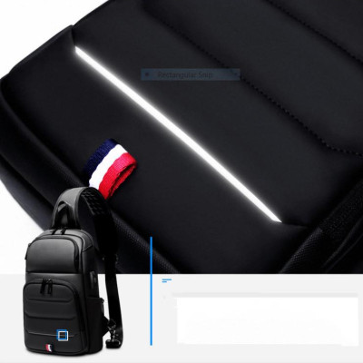 Túi đeo chéo đeo ngực nam thông minh đa chức năng thời trang cao cấp phong cách cá tính