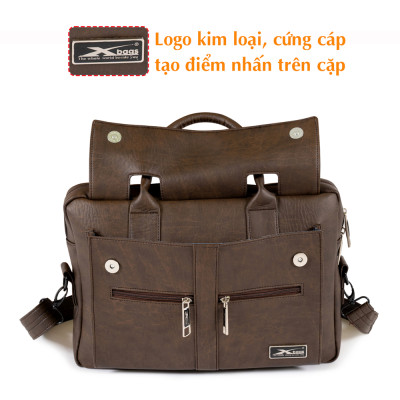 Cặp công sở, Cặp Laptop Xbags Lavish cao cấp Xb 4301, Đường may chắc chắn, Bền Bỉ