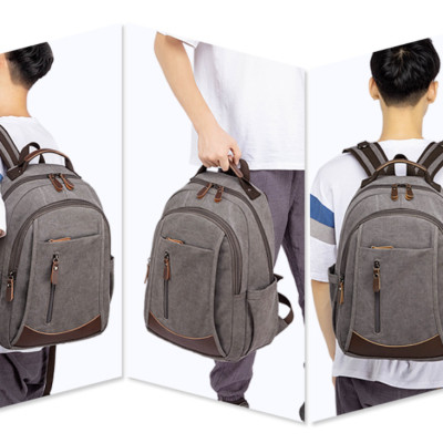 Balo nam nữ vải canvas cao cấp phong cách mới