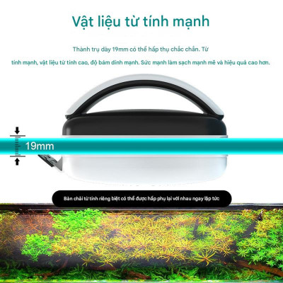 Nam châm Sobo Magnet Cleaner MC 60 / 80 / 120 / 200 hít cọ vệ sinh bể cá tép thủy sinh nước mặn