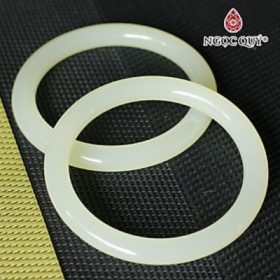 Vòng ngọc canxit A màu vàng chanh nhạt - Ngọc Quý Gemstones