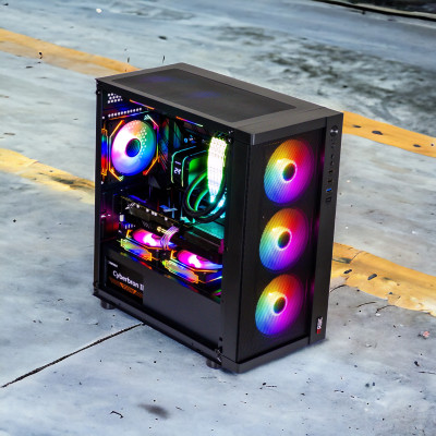 CASE MAGIC GM-01 CÓ SẮN 4 FAN (MATX) - Hàng chính hãng