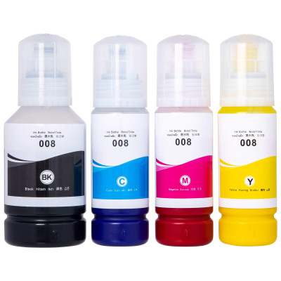 HCM-Mực in tương thích pigment màu xanh (C) Epson 008 đa năng dành cho EPN M15140 – L15160 – L15150 - hàng nhập khẩu