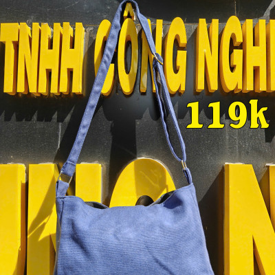 Túi đeo chéo Xbagg cao cấp, Chất liệu canvas