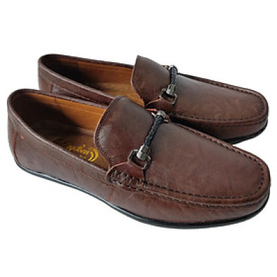 Giày Mọi Nam Da Bò Thật BIGGBEN Cao Cấp GM297