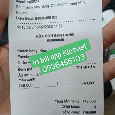 Máy in đơn Livestream, Máy in hóa đơn kết nối điện thoại, Máy in nhiệt K80, Máy in Bill kết nối điện thoại - Hàng Chính Hãng