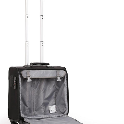 Vali Kéo Vải Doanh Nhân SAKOS ATLAS - Size 18inch/ Xách Tay (Cabin) - Khóa TSA - Chống Thấm, Trượt Nước