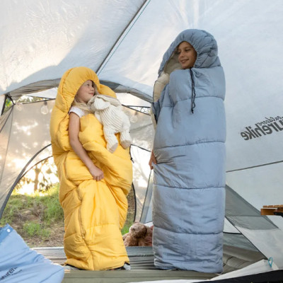 Túi ngủ trẻ em siêu nhẹ có mũ trùm đầu C180 NatureHike NH21MSD01