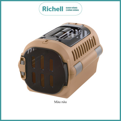 Lồng vận chuyển 2 cửa và nhà ở cho thú cưng Richell Nhật Bản 2in1 có thể tháo rời | Pet