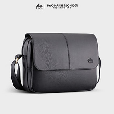 Túi Lata ( Thời trang nam công sở cỡ trung - Túi đeo chéo da TN27 )