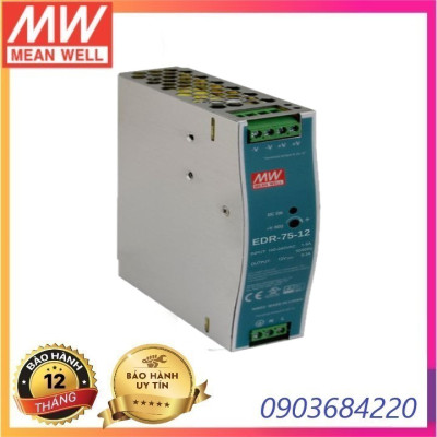 Nguồn Meanwell EDR-75-24 Hàng nhập khẩu